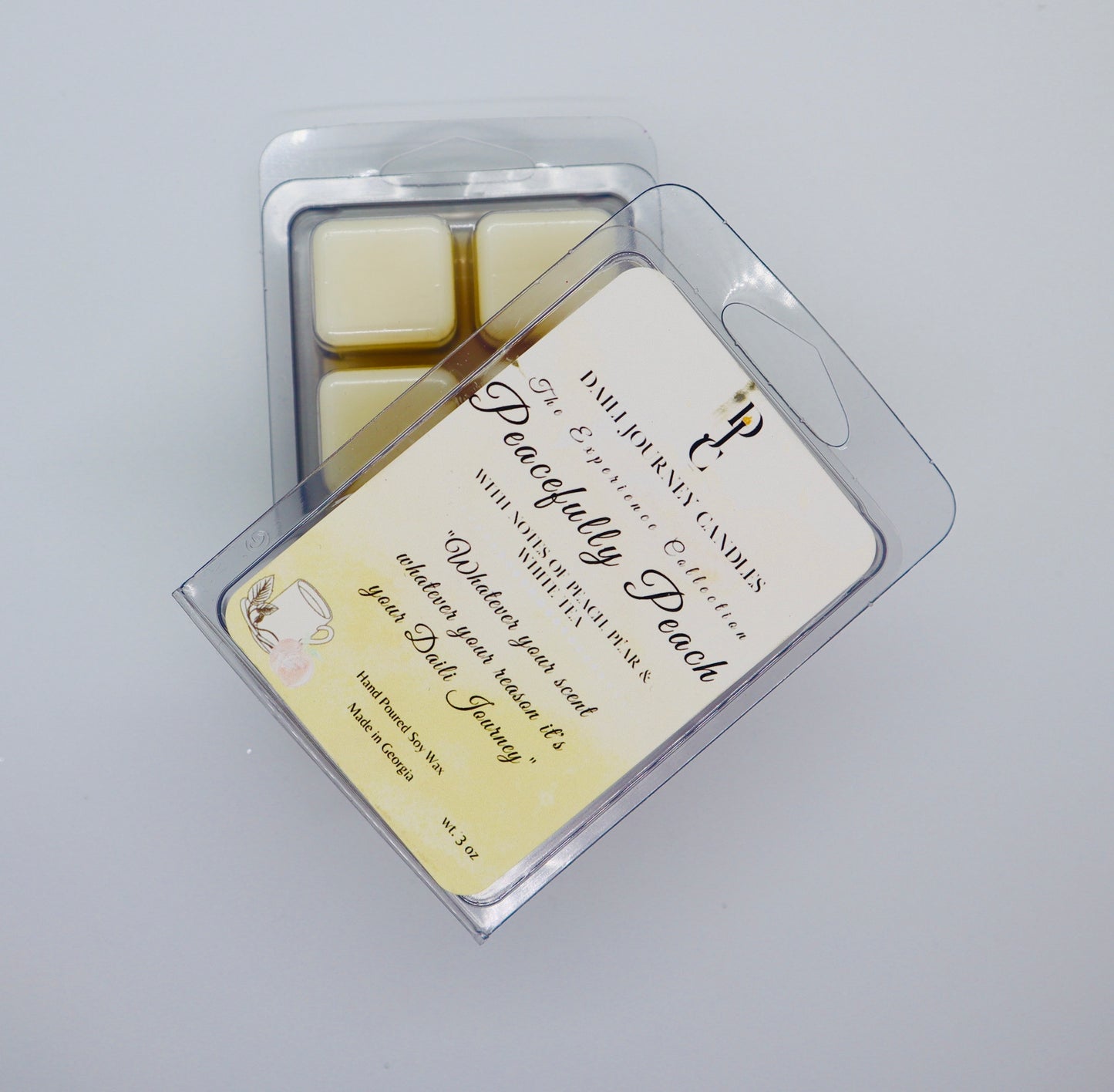 Peacefully Peach melts 3 oz